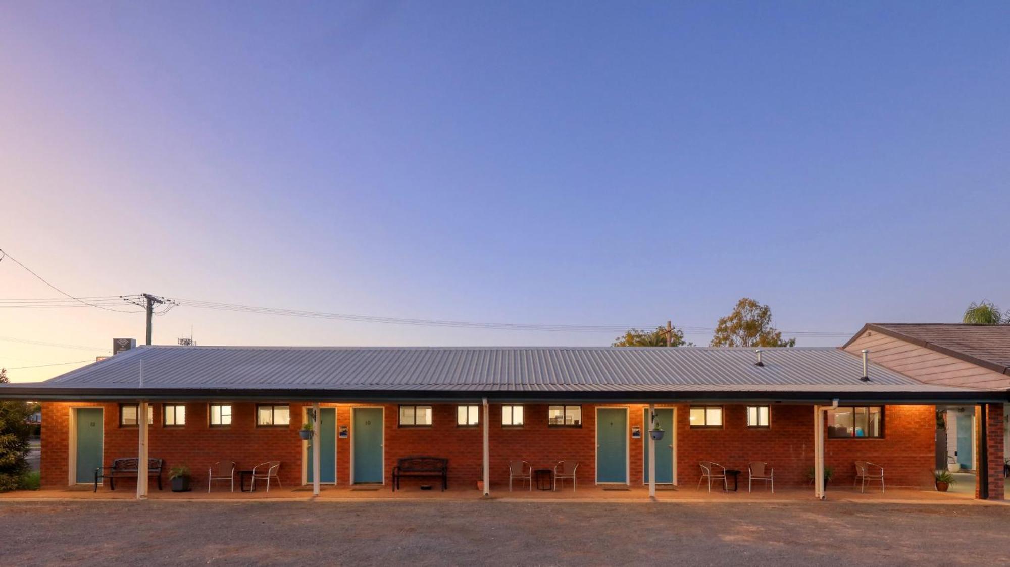 The Major Mitchell Motel Bourke Exteriér fotografie