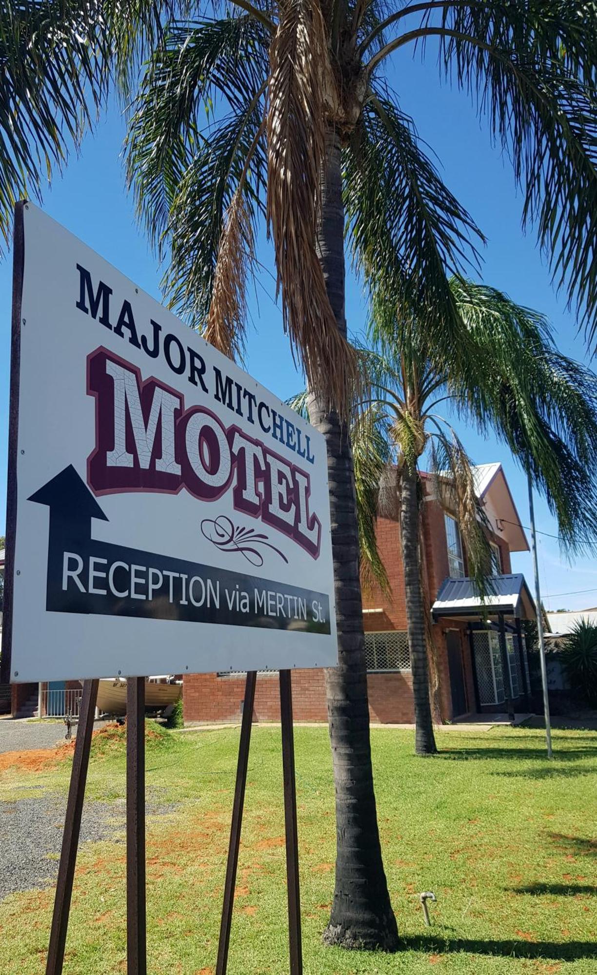 The Major Mitchell Motel Bourke Exteriér fotografie